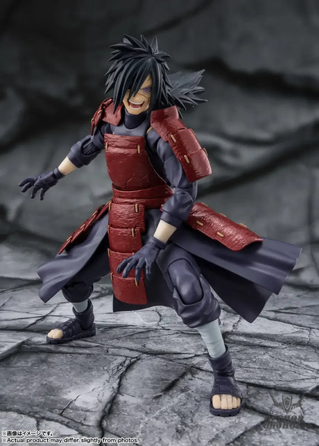 Bandai Tamashii S.H.Figuarts Naruto Madara Uchiha -Legend of Darkness- - Action & Toy Figures