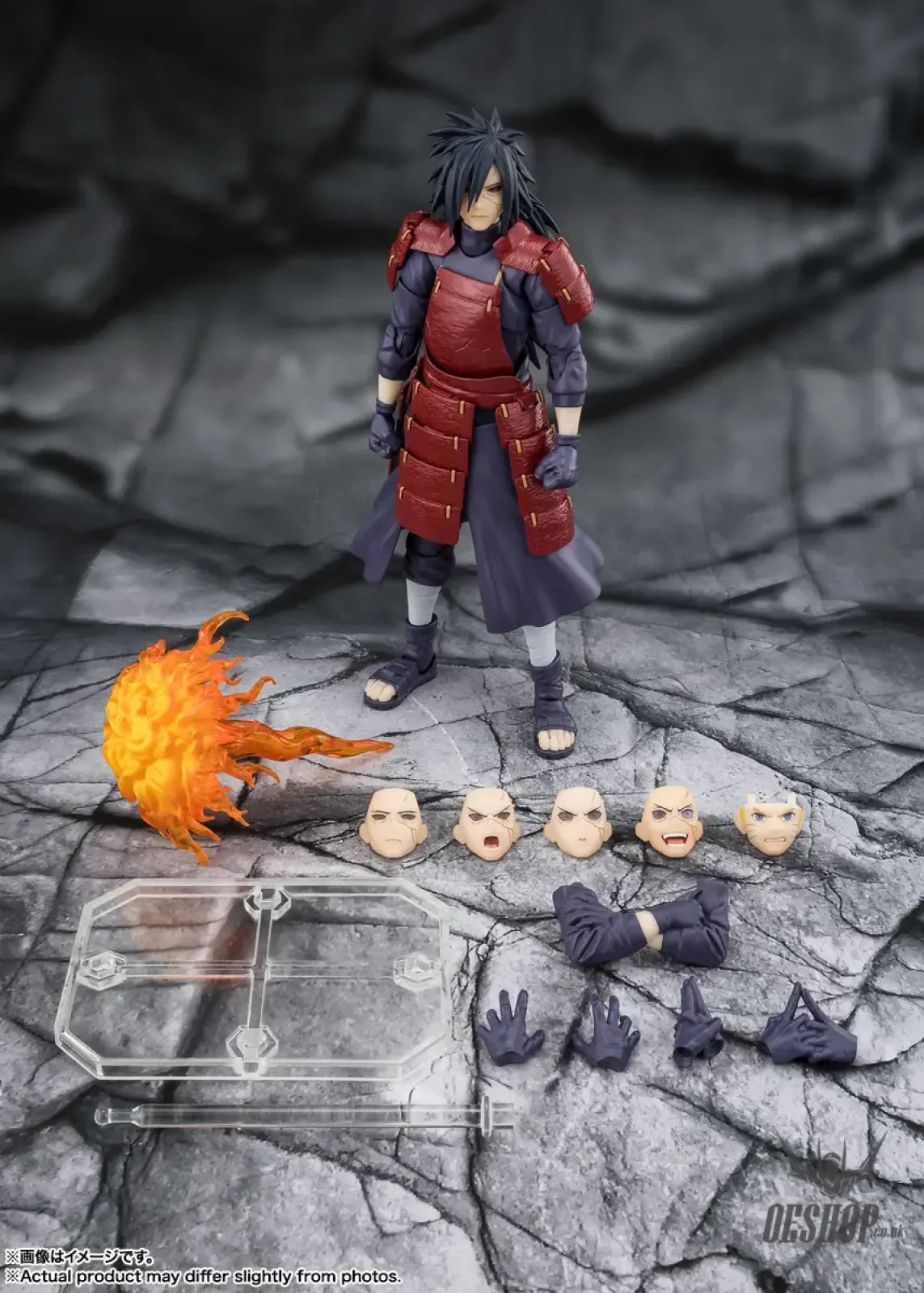 Bandai Tamashii S.H.Figuarts Naruto Madara Uchiha -Legend of Darkness- - Action & Toy Figures