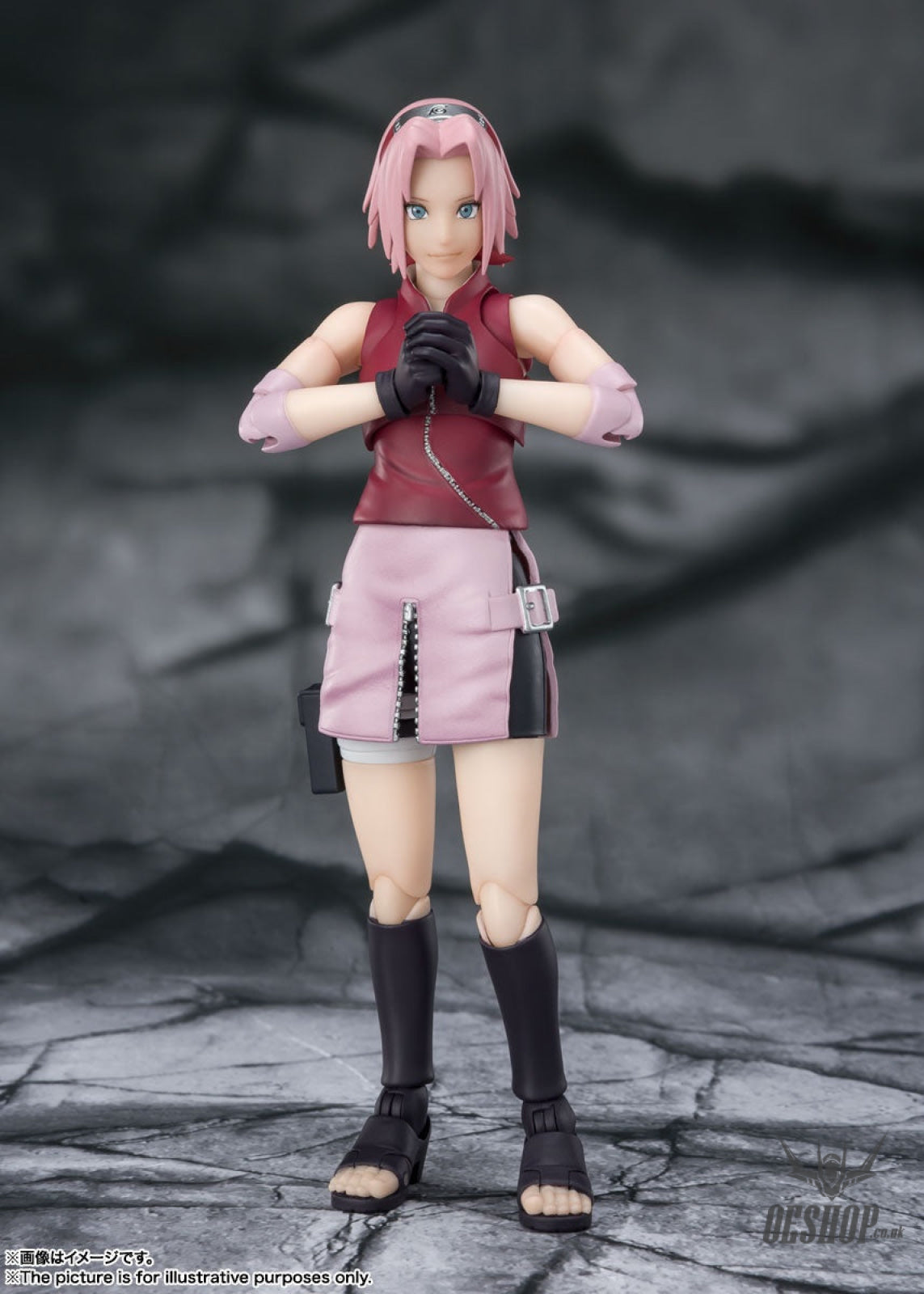 Bandai Tamashii S.H.Figuarts Naruto Sakura Haruno Action & Toy Figures