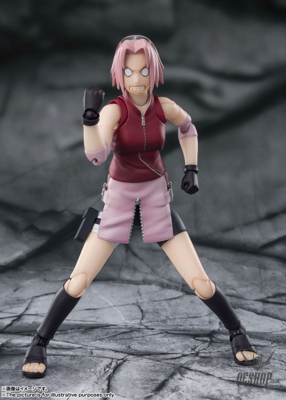 Bandai Tamashii S.H.Figuarts Naruto Sakura Haruno Action & Toy Figures