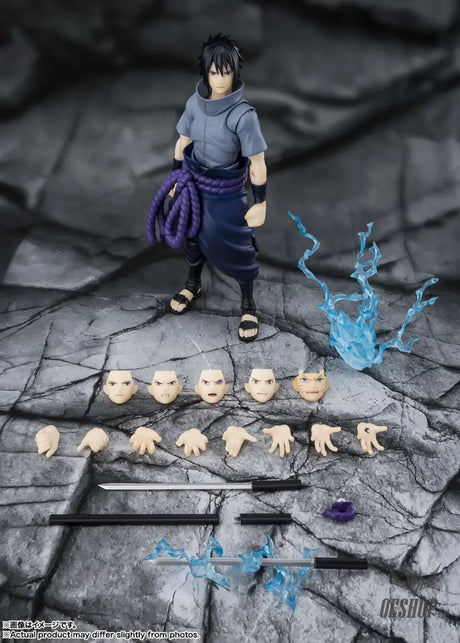 Bandai Tamashii S.H.Figuarts Naruto Sasuke Uchiha -Solitary Shinobi- - Action & Toy Figures