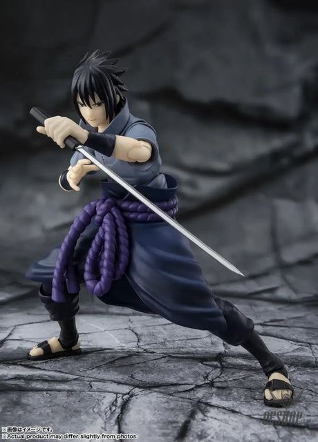 Bandai Tamashii S.H.Figuarts Naruto Sasuke Uchiha -Solitary Shinobi- - Action & Toy Figures