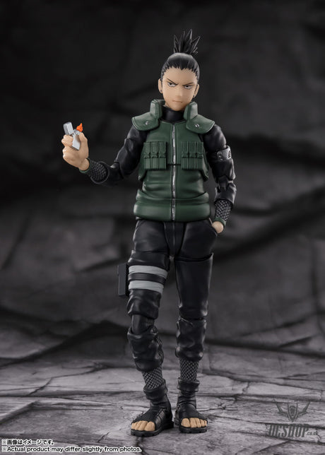Bandai Tamashii S.H.Figuarts Naruto Shikamaru Nara (Brilliant Strategist) Action & Toy Figures