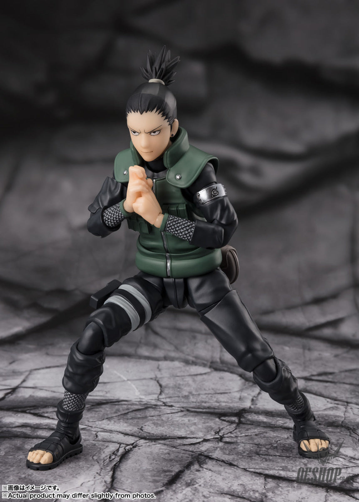 Bandai Tamashii S.H.Figuarts Naruto Shikamaru Nara (Brilliant Strategist) Action & Toy Figures