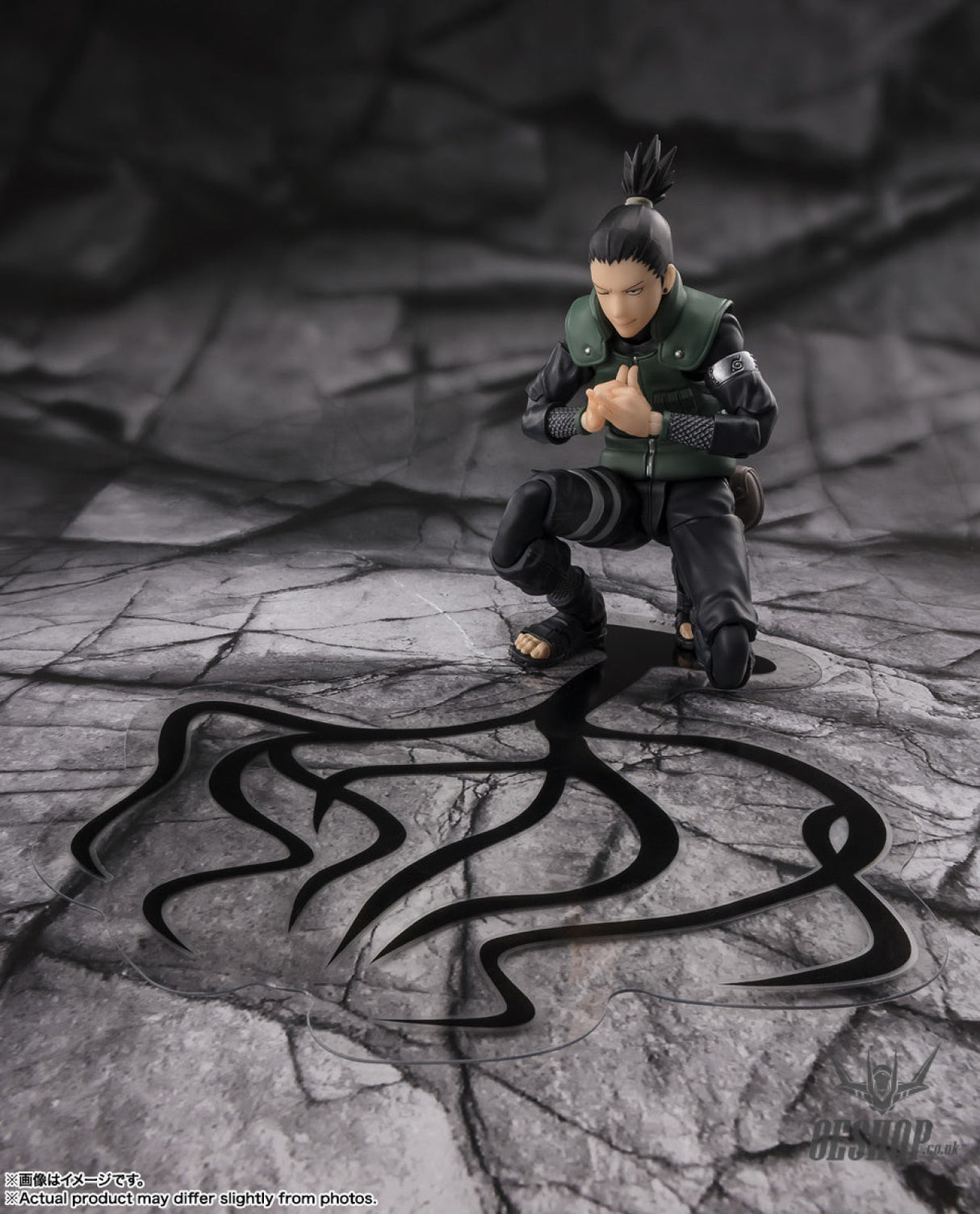 Bandai Tamashii S.H.Figuarts Naruto Shikamaru Nara (Brilliant Strategist) Action & Toy Figures