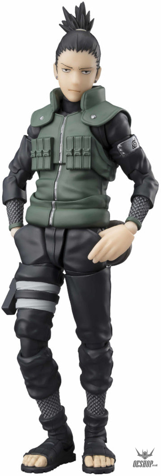 Bandai Tamashii S.H.Figuarts Naruto Shikamaru Nara (Brilliant Strategist) Action & Toy Figures