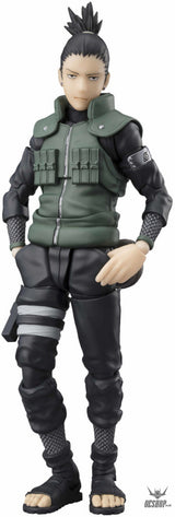 Bandai Tamashii S.H.Figuarts Naruto Shikamaru Nara (Brilliant Strategist) Action & Toy Figures
