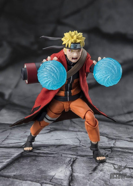 Bandai Tamashii S.H.Figuarts Naruto Uzumaki (Sage Mode Savior Of Konoha) Action & Toy Figures