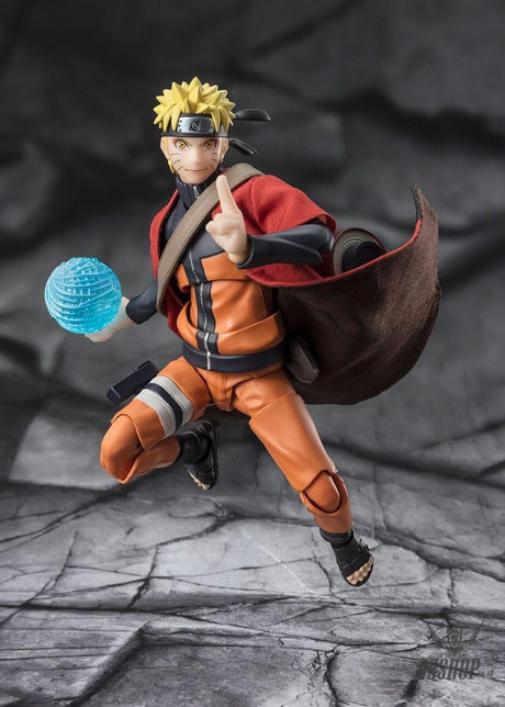 Bandai Tamashii S.H.Figuarts Naruto Uzumaki (Sage Mode Savior Of Konoha) Action & Toy Figures
