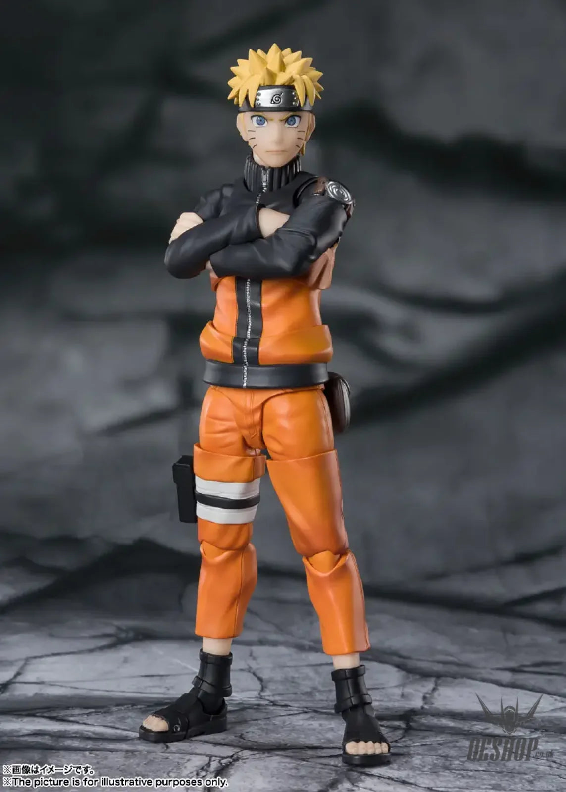 Bandai Tamashii S.H.Figuarts Naruto Uzumaki -The Jinchuriki Entrusted with Hope- (Reissue) - Action & Toy Figures