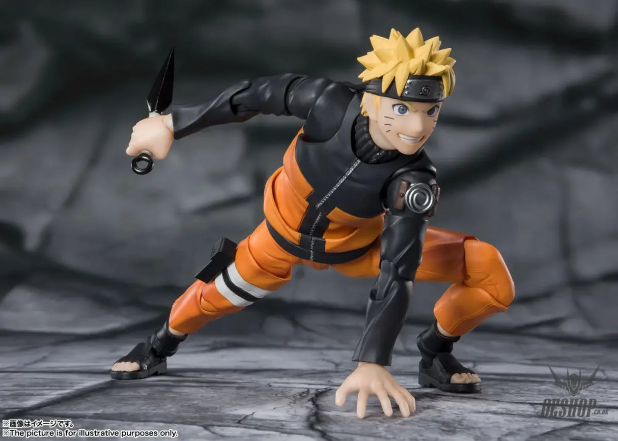 Bandai Tamashii S.H.Figuarts Naruto Uzumaki -The Jinchuriki Entrusted with Hope- (Reissue) - Action & Toy Figures