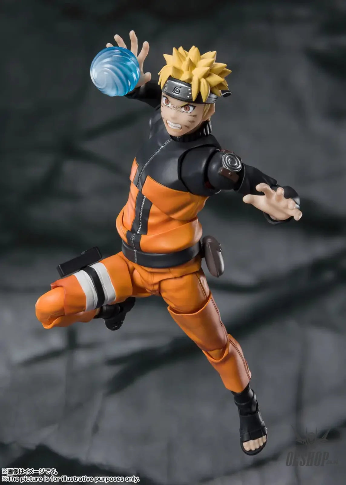 Bandai Tamashii S.H.Figuarts Naruto Uzumaki -The Jinchuriki Entrusted with Hope- (Reissue) - Action & Toy Figures