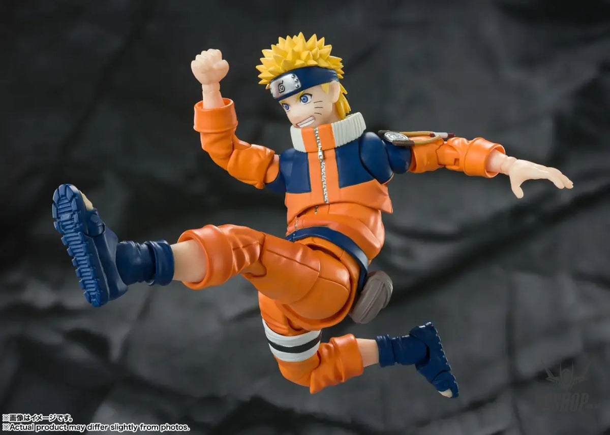 Bandai Tamashii S.H.Figuarts Naruto Uzumaki -The No.1 Most Unpredictable Ninja- (Reissue) - Action & Toy Figures