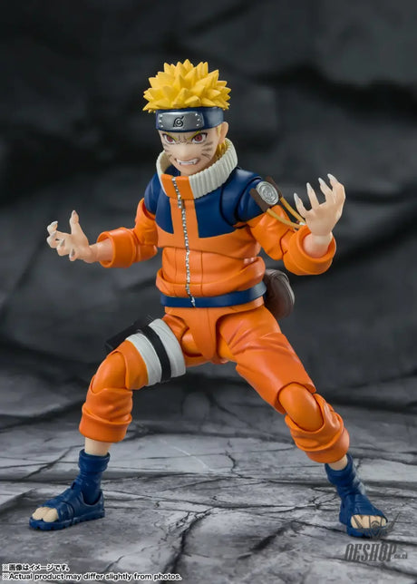 Bandai Tamashii S.H.Figuarts Naruto Uzumaki -The No.1 Most Unpredictable Ninja- (Reissue) - Action & Toy Figures