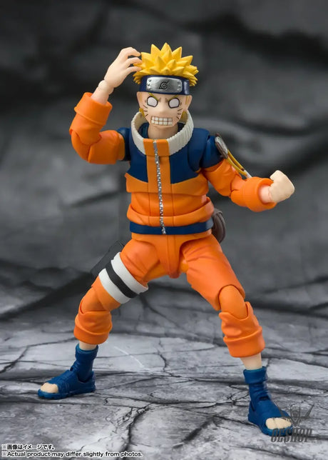 Bandai Tamashii S.H.Figuarts Naruto Uzumaki -The No.1 Most Unpredictable Ninja- (Reissue) - Action & Toy Figures