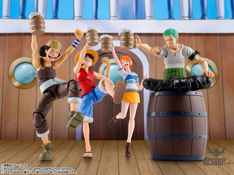 Bandai Tamashii S.H.Figuarts One Piece Banquet Set -Straw Hat Crew- - Action & Toy Figures