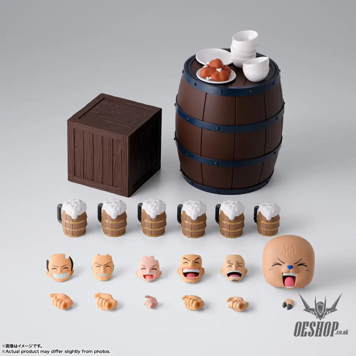 Bandai Tamashii S.H.Figuarts One Piece Banquet Set -Straw Hat Crew- - Action & Toy Figures