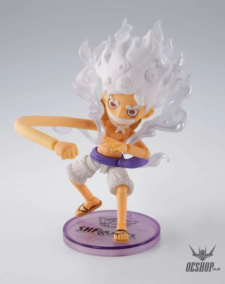 Bandai Tamashii S.H.Figuarts One Piece Monkey D. Luffy Gear 5 Af World Collectable Figure X - Action & Toy Figures