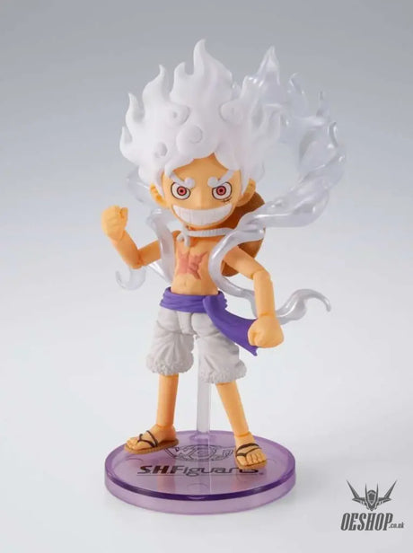 Bandai Tamashii S.H.Figuarts One Piece Monkey D. Luffy Gear 5 Af World Collectable Figure X - Action & Toy Figures