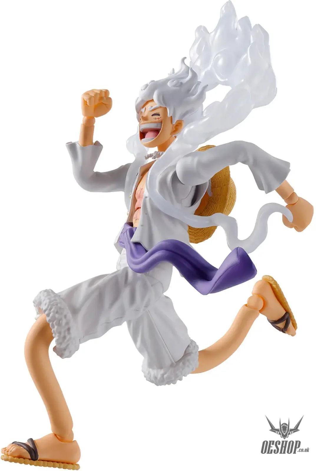 Bandai Tamashii S.H.Figuarts Monkey D. Luffy Gear 5 (Reissue) Action & Toy Figures