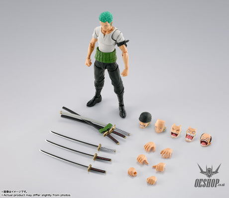 Bandai Tamashii S.H.Figuarts One Piece Roronoa Zoro (Romance Dawn) Action & Toy Figures