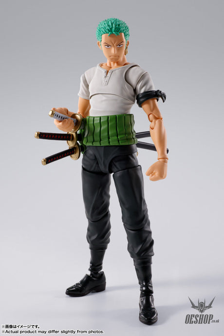 Bandai Tamashii S.H.Figuarts One Piece Roronoa Zoro (Romance Dawn) Action & Toy Figures