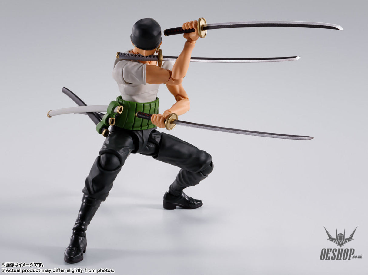 Bandai Tamashii S.H.Figuarts One Piece Roronoa Zoro (Romance Dawn) Action & Toy Figures