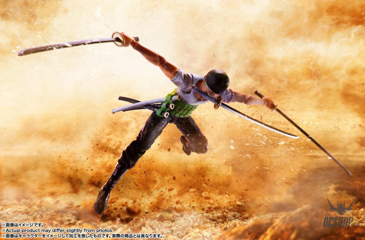 Bandai Tamashii S.H.Figuarts One Piece Roronoa Zoro (Romance Dawn) Action & Toy Figures