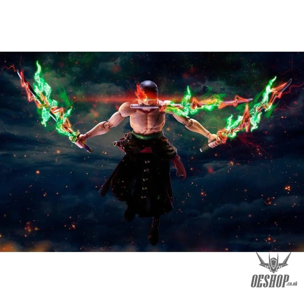 Bandai Tamashii S.H.Figuarts One Piece Zoro The King of Hell - Action & Toy Figures