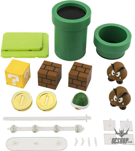 Bandai Tamashii S.H.Figuarts Super Mario Brothers Playset (Super Mario) - Action & Toy Figures