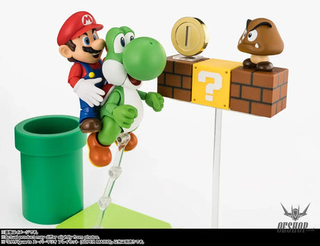 Bandai Tamashii S.H.Figuarts Super Mario Brothers Playset (Super Mario) - Action & Toy Figures