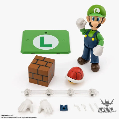 Bandai Tamashii S.H.Figuarts Luigi (SUPER MARIO) - Action & Toy Figures