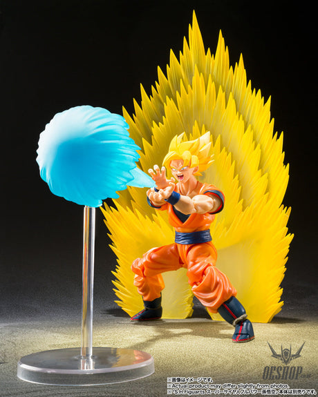 Bandai Tamashii SHF Dragon Ball Z Super Saiyan Son Goku’s Effect Parts Set Action Figure Accessories