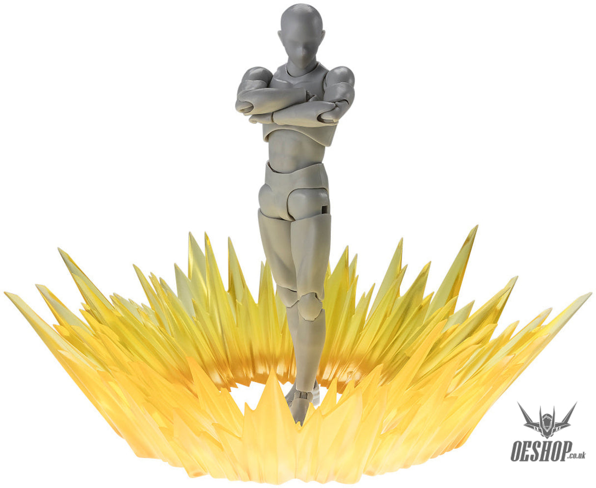 Bandai Tamashii Shock Impact Yellow Ver. for S.H.Figuarts Action Figure Accessories