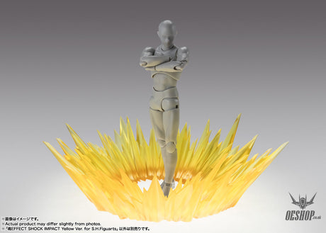 Bandai Tamashii Shock Impact Yellow Ver. for S.H.Figuarts Action Figure Accessories