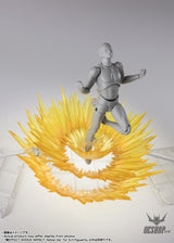 Bandai Tamashii Shock Impact Yellow Ver. for S.H.Figuarts Action Figure Accessories