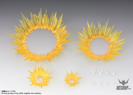 Bandai Tamashii Shock Impact Yellow Ver. for S.H.Figuarts Action Figure Accessories