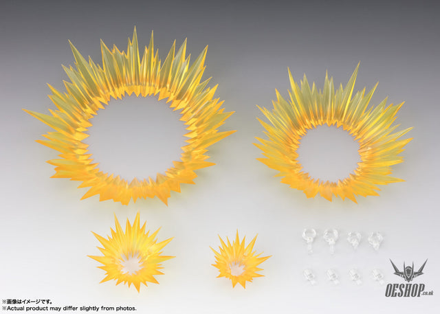 Bandai Tamashii Shock Impact Yellow Ver. for S.H.Figuarts Action Figure Accessories