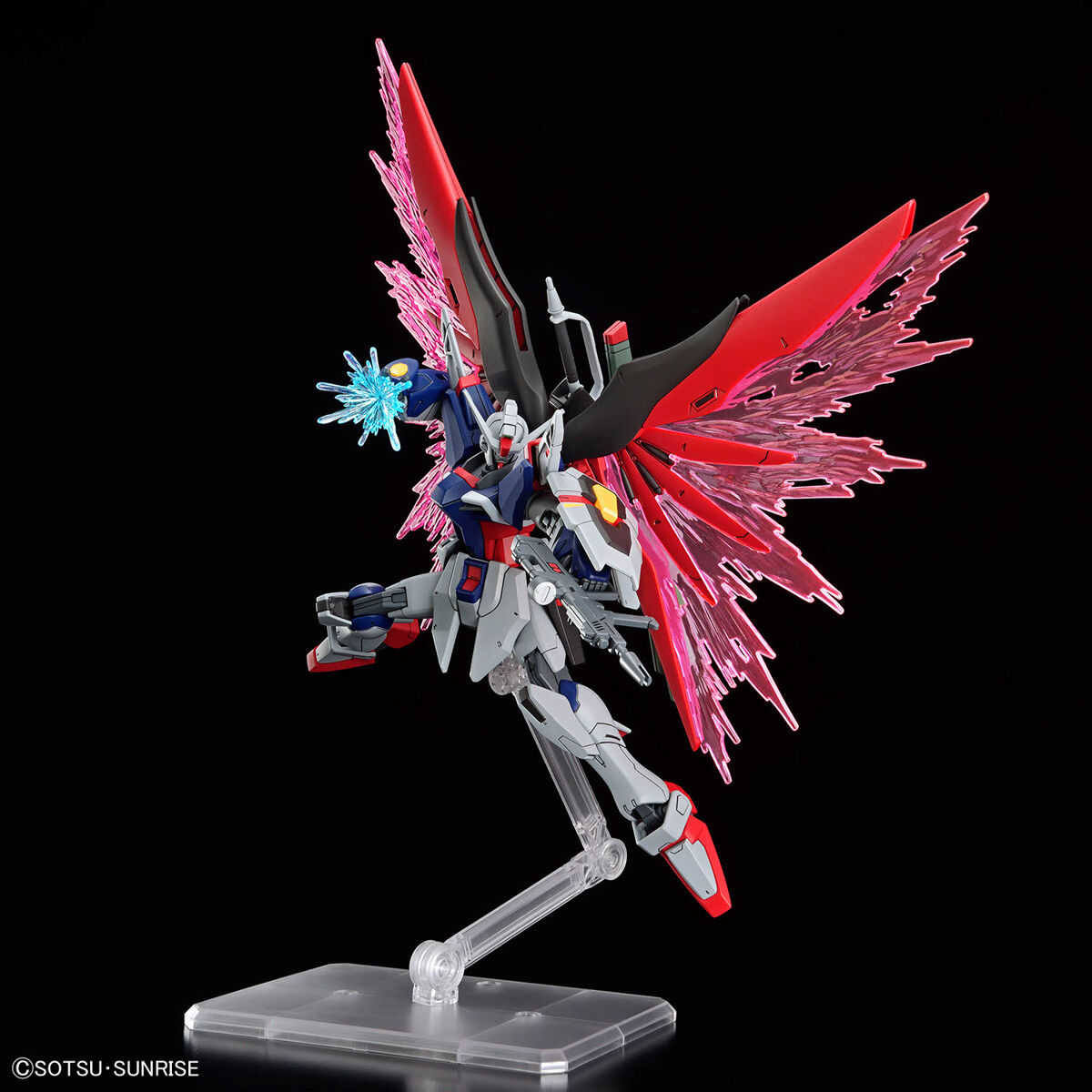 1/144 HGCE 258 Destiny Gundam Spec II & Zeus Sillouette