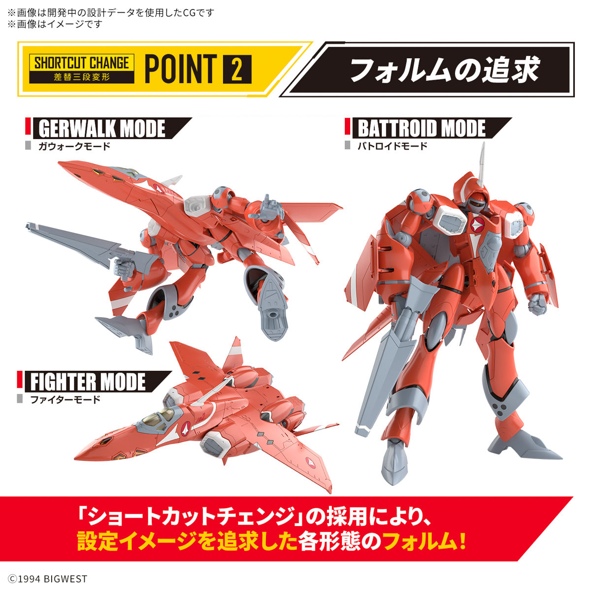 1/100 HG VF-22S Sturmvogel II (Milia Fallyna Jenius Use)