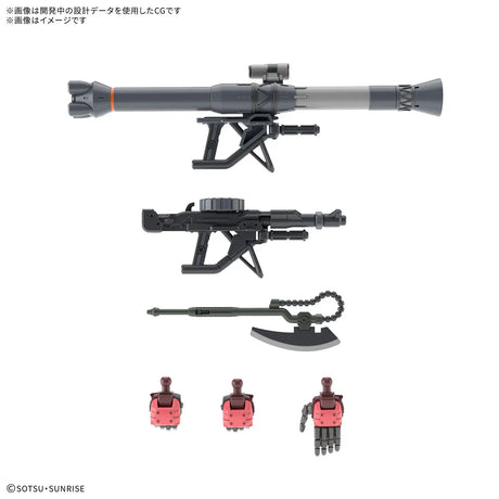 1/144 HG GQuuuuuuX Char's Zaku (GQ)