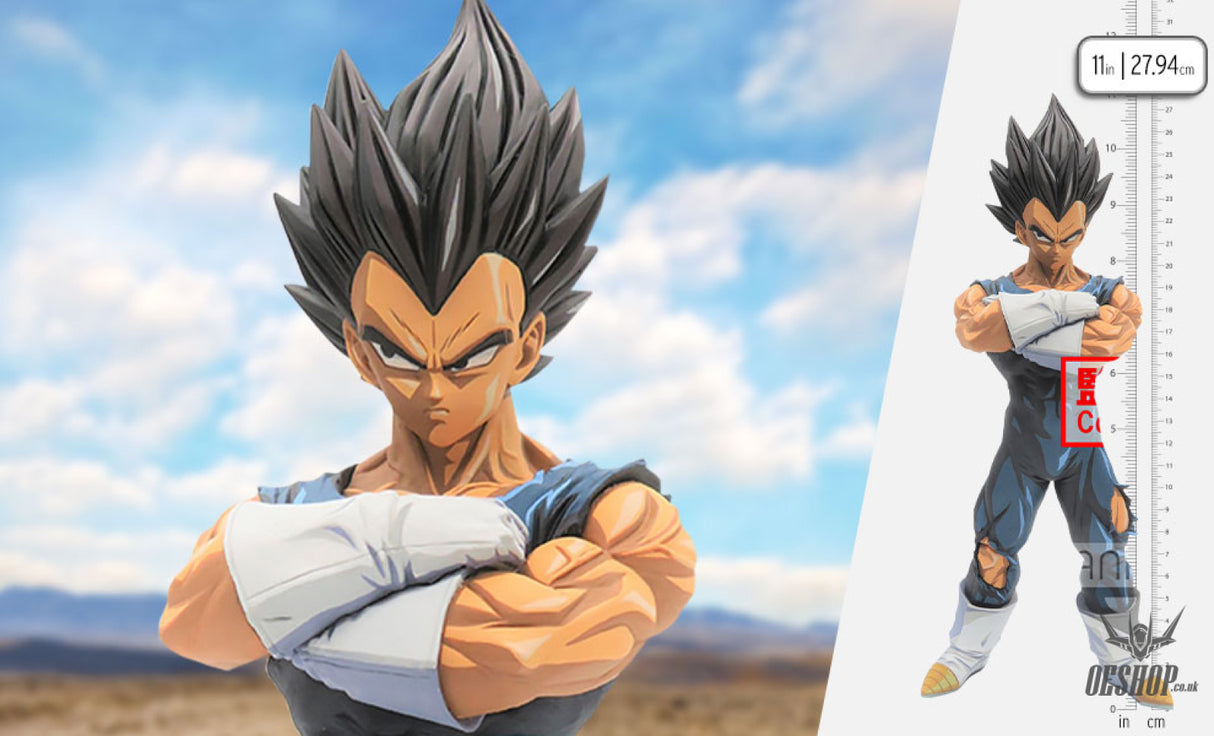 Banpresto Dragon Ball Z Grandista nero Vegeta Manga Dimensions BP18138 27cm Action & Toy Figures