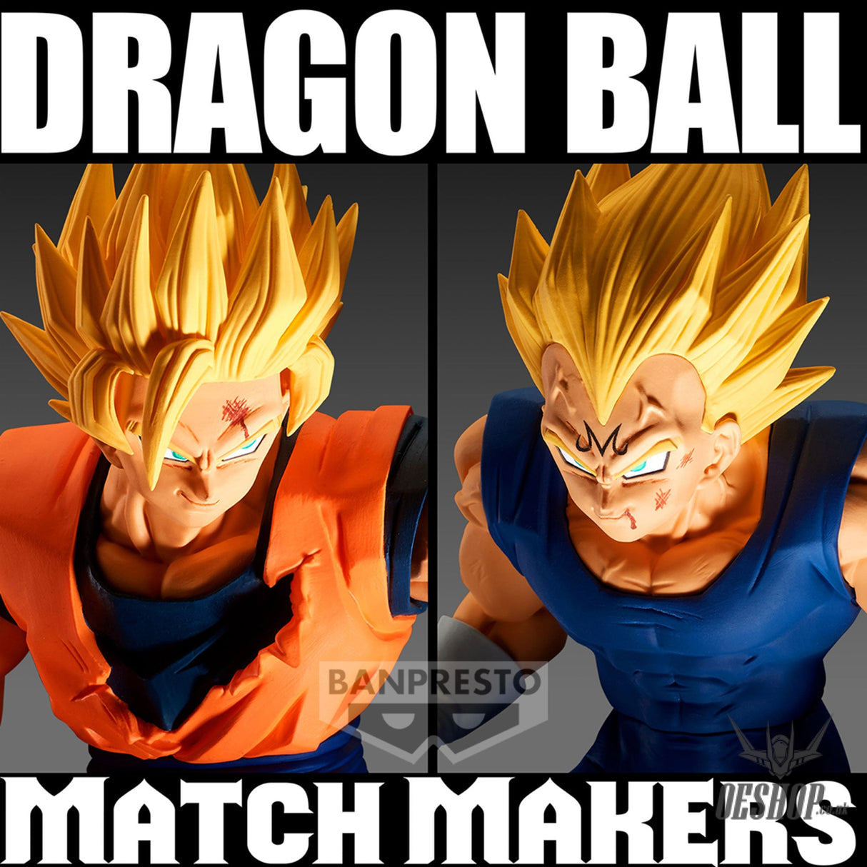 Banpresto Dragon Ball Z: Match Makers Majin Vegeta BP19060P Action & Toy Figures