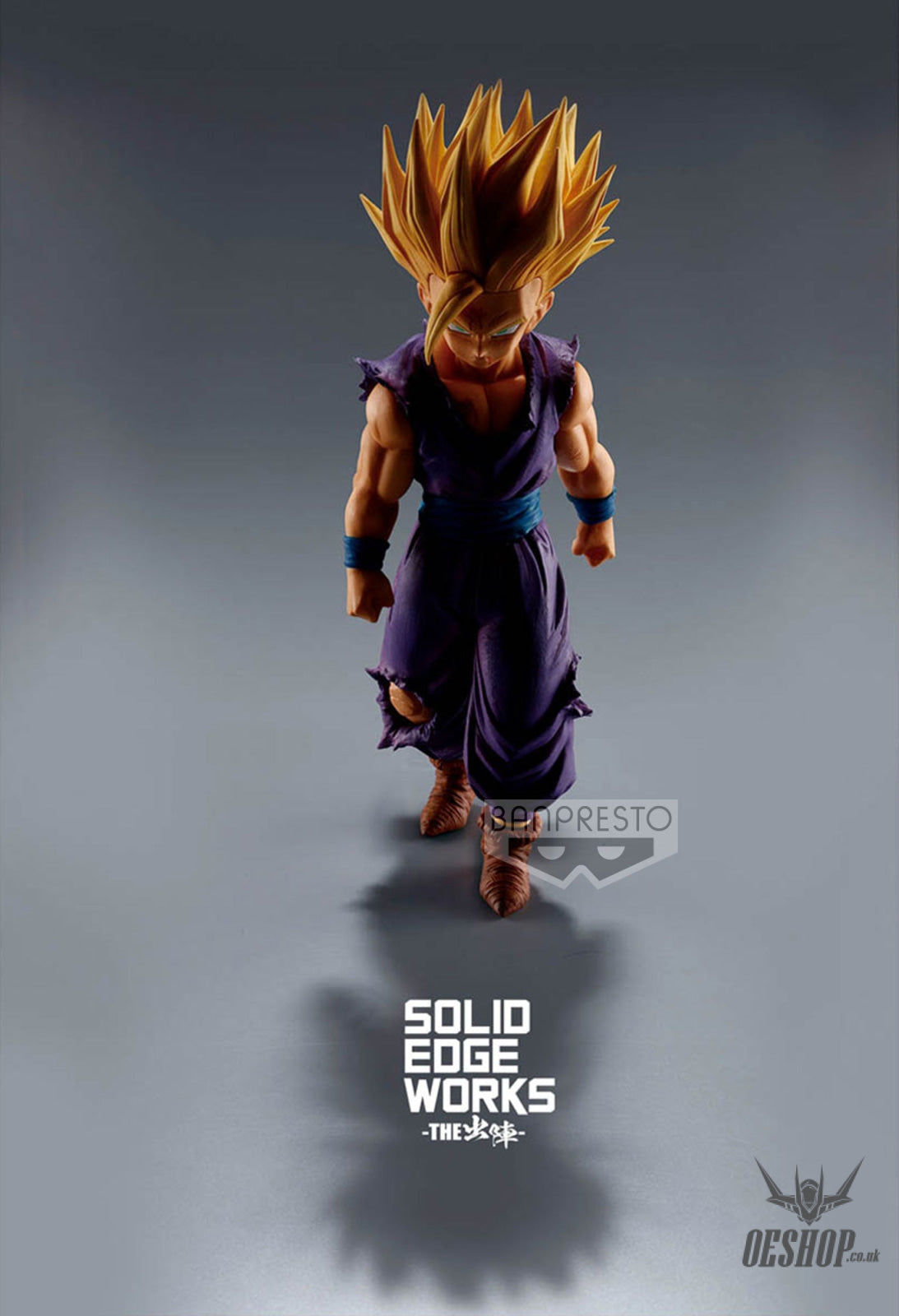 Banpresto Dragon Ball Z: Solid Edge Works Vol.5 - Super Saiyan 2 Son Gohan BP18620P Action & Toy Figures