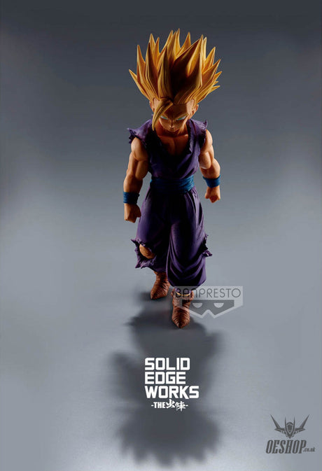 Banpresto Dragon Ball Z: Solid Edge Works Vol.5 - Super Saiyan 2 Son Gohan BP18620P Action & Toy Figures