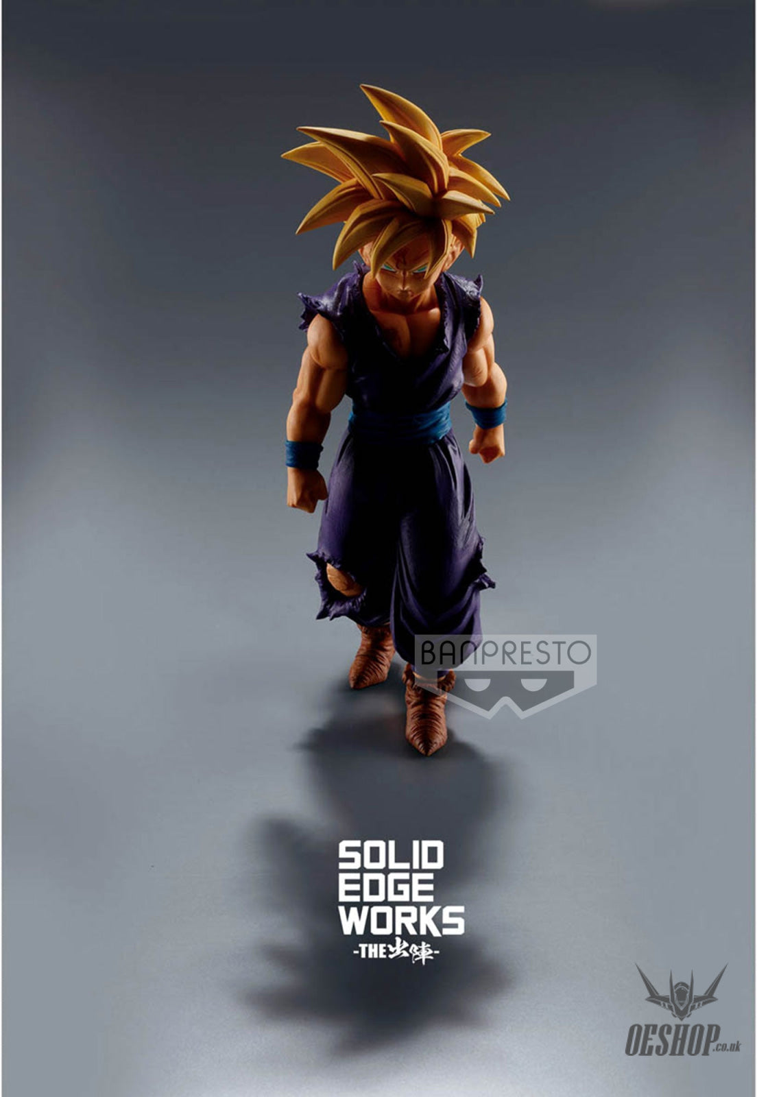 Banpresto Dragon Ball Z: Solid Edge Works Vol.5 - Super Saiyan Son Gohan BP18621P Action & Toy Figures