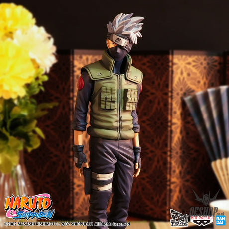 Banpresto Naruto Grandista Shippuden Hatake Kakashi Manga Dimensions Figure BP18663 29cm Action & Toy Figures