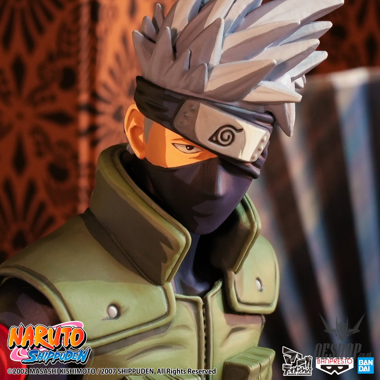 Banpresto Naruto Grandista Shippuden Hatake Kakashi Manga