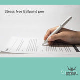 BLEN Stress Free Ballpoint pen 0.5mm White Barrel/Red Ink ZEBRA 1.99 OEShop
