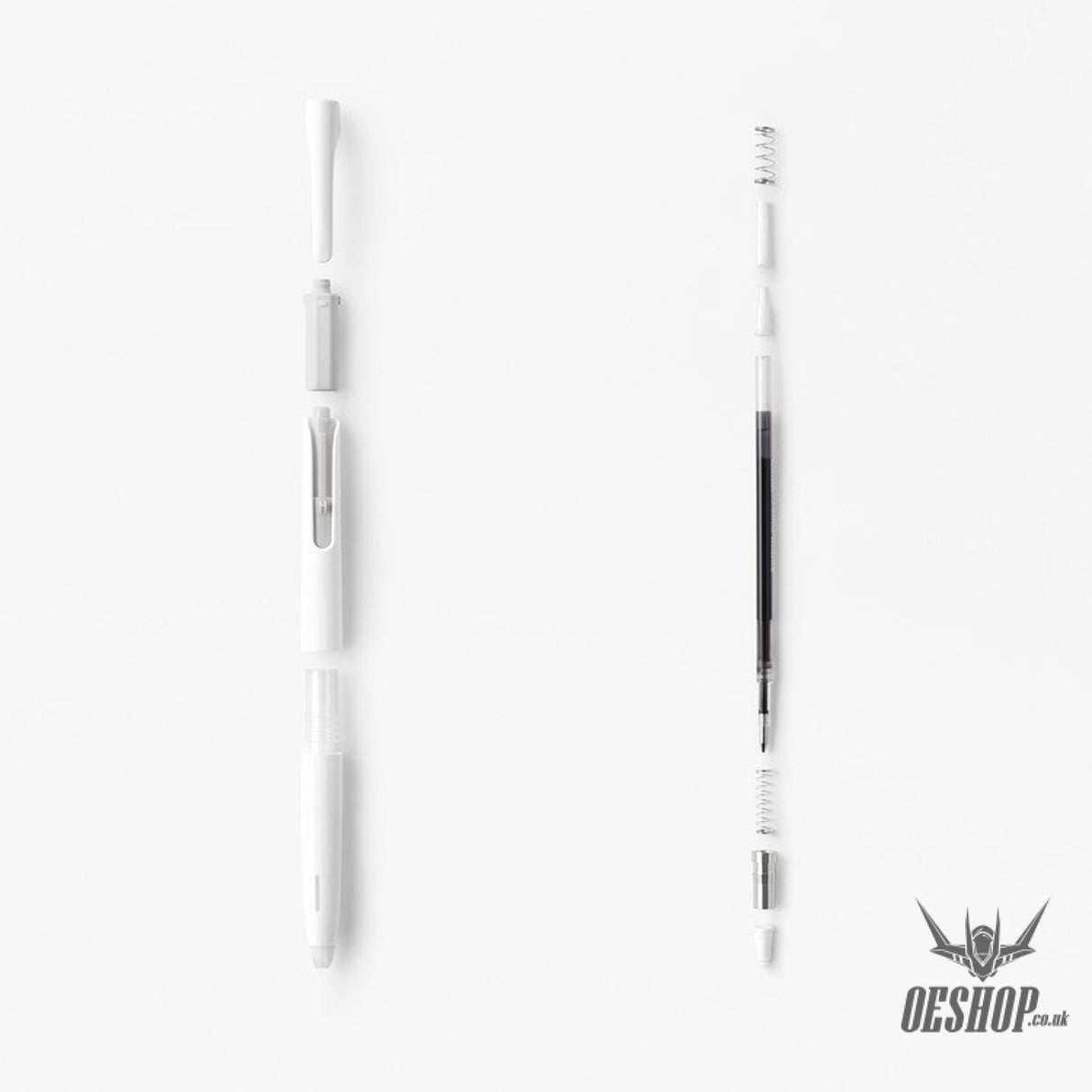 BLEN Stress Free Ballpoint pen 0.5mm White Barrel/Red Ink ZEBRA 1.99 OEShop